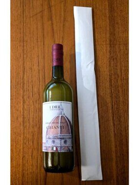 NEW ITALY! RARE EDIBI FIRENZE HOME FRAGRANCE REED DIFFUSER CHIANTI WINE BOTTLE